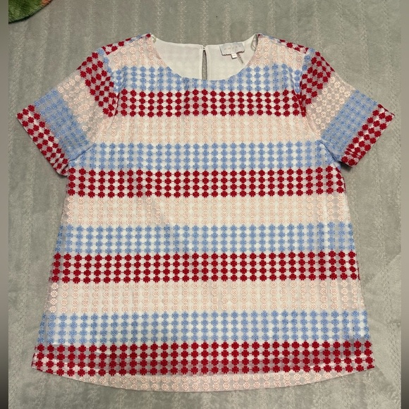 Entro Blouse Flower Pattern Size M - Picture 1 of 7